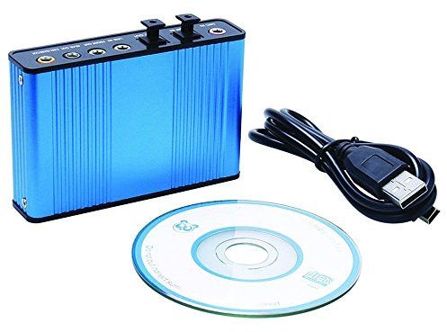 Scheda Audio Adattatore Sound Card CM6206 Chipset Channel 5.1 7.1 Adattatore scheda audio