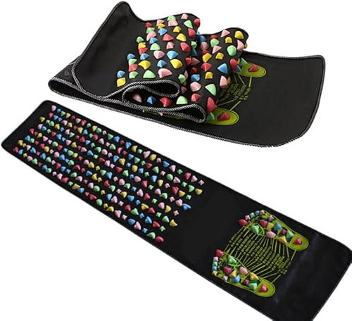 Sezione Lunga Tappetino Massaggiante Piedi, Tappetino Agopressione Tappetino per Riflessologia per Massaggio Ai Piedi, Rilassamento Muscolare, Sollievo Dal Dolore Ai Piedi E Alle Gambe