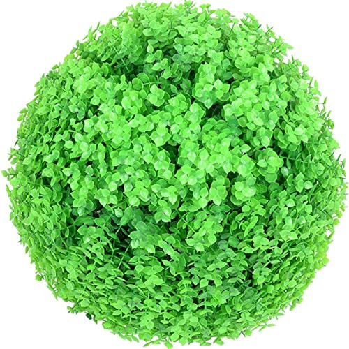 Gruytoie Bolas Artificiales de boj de imitación, Bola Redonda de boj, Bola Superior para Interior/Exterior, para Puerta, Patio, balcón, jardín, Fiesta de Boda, Interior, decoración de Oficina (66cm)