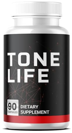 Tonelife Premium Gélules – Complément alimentaire avec extraits végétaux et vitamines B1, B2, B6 – Églantier, ortie et valériane – 90 gélules – Contrôlé en laboratoire