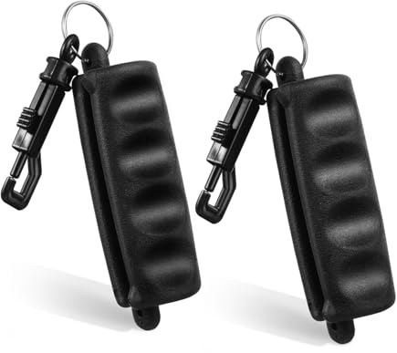 Zerodeko 2pcs Rubber Arrow Pullers for Archery Practice Non-slip Grip Removers with Ergonomic Design Portable Hand Saver Tools with Snap Clip for Safe Arrow Removal