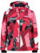 CMP - Kid G Kapuzenjacke mit Druckknöpfen, Fuxia-Anemone-Glanz, 152