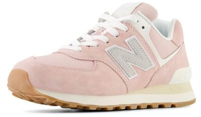 New Balance Sneaker Donna Collezione Core Plus WL574, Orb Rosa/Materia Grigia, 37.5 EU