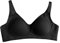 Soutien-Gorge Anti-cerclage Confortable pour Femme avec Anneau en Acier Sexy et réglable Brassière Sport Femme Rose Soutien Gorge Elasthane (Black, 36)