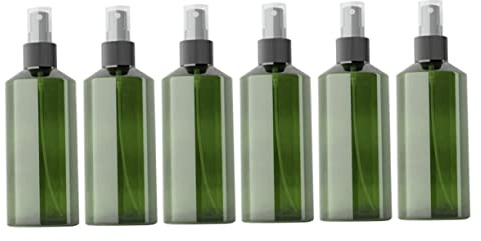 WRITWAA 6pezzi Spray Per in Plastica Ricaricabile Riutilizzabile Erogatore Portatile Per Viaggi Mini Compatto Vuoto Facile Usare