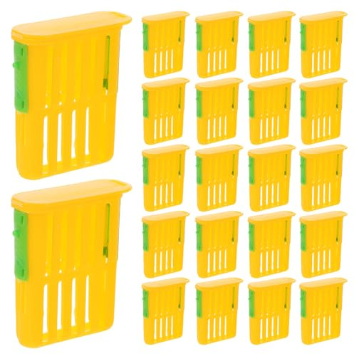 FELTECHELECTR 50 st biodlingstillbehör: Plastburar för getingar - Uppfödningskit för getingar för isolering och transport - Viktig biodlingsutrustning för bikupehantering