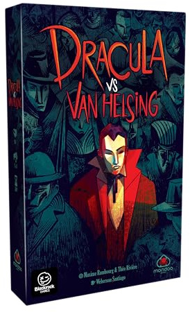 Dracula vs Helsing, duel tactique et bluff, 2 joueurs dès 10 ans