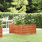 Bancal de acero corten 100 x 100 x 45 cm, 151949