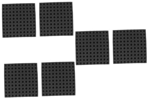 ibasenice 3 Sätze Sämlingsschwammblock Hydroponische Schwammpflanzung Keimtöpfe Wachsen Gartenpflanzen Keimen Tabletts Gemüse Anlage Hydroponische Schwammwürfel Schwarz Black 2 Blätter * 3