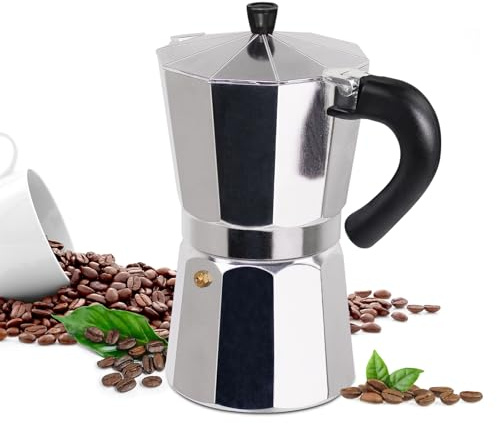 Supvision 9 Cup Moka Pot Aluminum 450ml Italian Coffee Maker