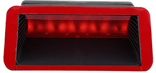 Akozon Reminnbor 5 LED 12V Éclairage universel et troisième arrêt de freinage après la position haute du véhicule électrique feu arrière rouge