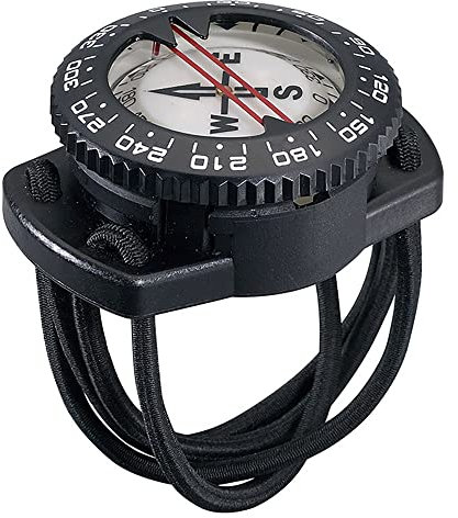 TECNOMAR Unisex Erwachsene Kompass Rw mit Bungee Tauch-und Schnorchelzubehör, Mehrfarbig (Mehrfarbig), Einheitsgröße