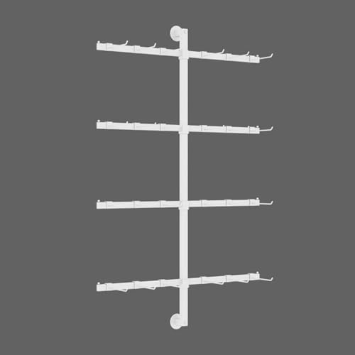 Présentoir de Chaussettes de Porte-clés Au Détail, Organisateur Bijoux en Métal de Magasin de Détail Mural, Présentoirs Porte-clés, Cintre De Boucles d'oreilles, Étagères À Crochets Peu Encombrantes
