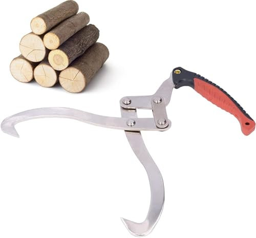 Pinzas Para Troncos, Gancho De Elevación Para Troncos Manual Para Madera Pinzas Forestales Para Troncos De árboles Pinzas De Embalaje De Madera Pinzas De Elevación Jardín Manipulación De Madera