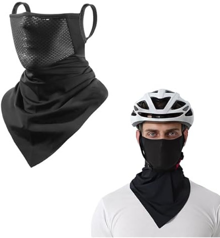 VYIBPDY cache cou homme cagoule velo balaclava homme Foulards Bandana Unisexes,Cache Cou Moto,Masque Moto, Chiffon Anti-Poussière, Protection Uv Pour Femme Homme