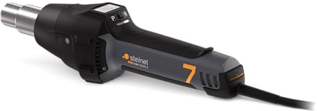 Steinel Värmepistol HM 2620 E, varmluftspistol 2300 W, 700°C, LED-display, borstlös motor, LOC-funktion