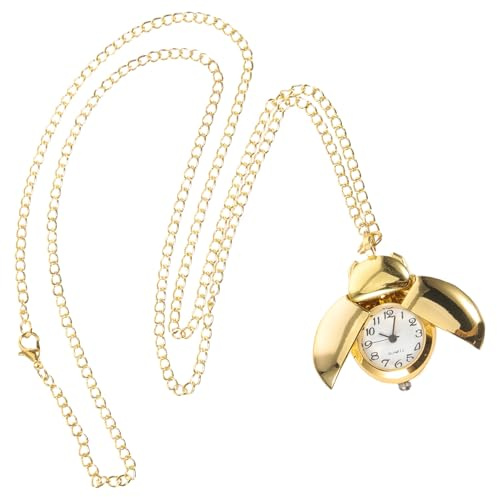 DEARMAMY Orologio Da Donna Vintage Con Ciondolo Al Collo Orologio Da Tasca Appeso Collana Per Donna Collana Retrò