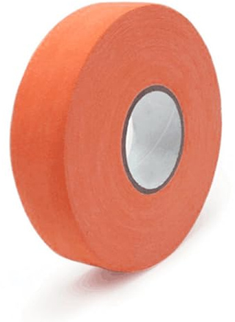 NexusGoods Cinta De Hockey, Grip Tape Sports, Cinta Antideslizante Y Autoadhesiva para Hockey sobre Hierba para Hockey sobre Hielo/Golf/Tenis/Bádminton (Naranja,25m x 25mm)
