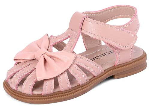 Cheerful Mario Élégant Sandales Fille Enfant été Chaussures de Robe Rose-B 27 EU