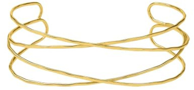 MFUOE Armlet Arm Cuff Adjustable Gold Open Armlet Coil Fashion Wrist Wrap Bracelets Greek Goddess Costume Accessories for Women