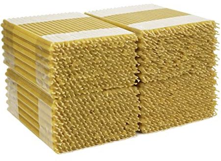 NKlaus 2X 3270g. Cire d'abeille bougies d'autel qualité église bougies fines bougies rituelles (env. 2000 pcs.) 40172