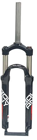 KANGXYSQ 26 27.5 29 VTT Fourche à Suspension Vélo 1-1/8 Voyage 110mm Système Mécanique Alliage D'aluminium - Noir & Blanc (Color : Schwarz, Size : 29INCH)
