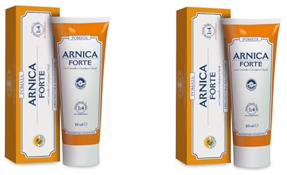 Erboristeria Magentina Arnica Forte Pomata 200 ml (2 confezioni da 100 ml)