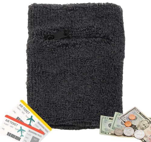 Handledsplånbok Nyckelficka, Armband, Kortficka, Kontanter, Nycklar