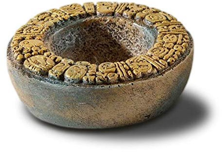 Exo Terra PT3169 Wassernapf, im Azteken Style, klein, 200 g, Braun