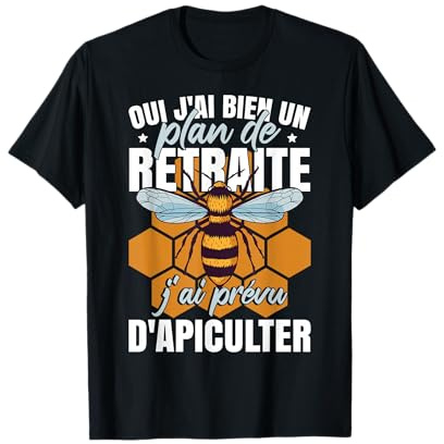 Abeilles Apicole Apiculture Apiculteur T-Shirt