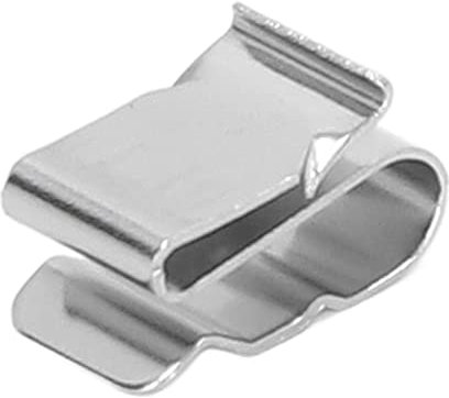 Clip de cable solar, 50 clips de alambre de remolque de acero inoxidable para cable de barco de cableado fotovoltaico