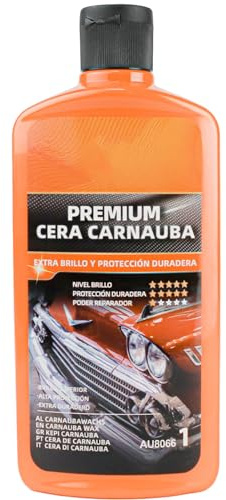 Various - Cera di Carnauba premium, la scelta migliore per una brillantezza superiore e una protezione duratura con cera di carnauba per auto e polimeri sintetici, 500 ml