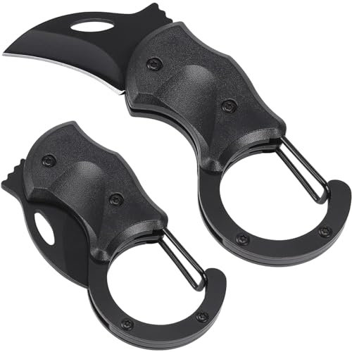 Xnourney Mini Tasche Karabiner Utility Messer, Box Cutter, Paket Opener, EDC Gadgets, Geschenk für Familie, Freunde