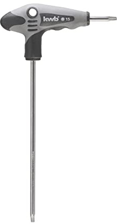 kwb Torx Schraubendreher T15 689715 (mit T-Griff zur optimalen Kraftübertragung)