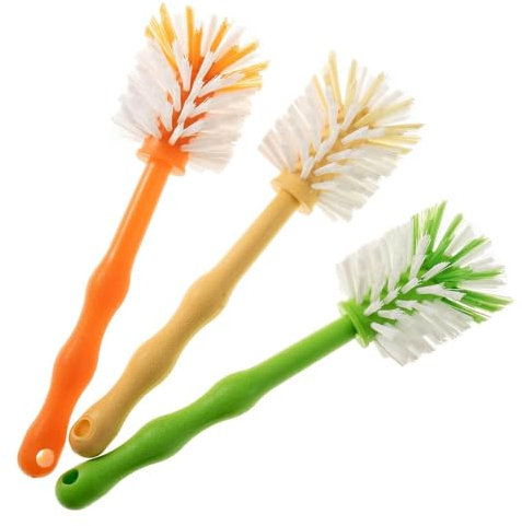 SIDCO Gläserbürste 3X Flaschenbürste Mixtopfbürste Spülbürste Reinigungsbürste Mixtopf