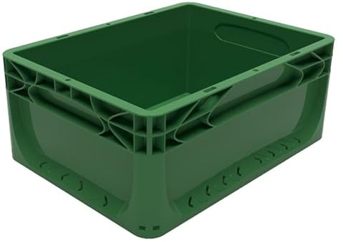 Euronorm Green Stacking Container - 400 x 300 x 170mm - 15 Litre