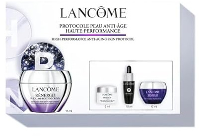 Lancôme - Rénergie Set - High Performance Anti Aging - Rénergie H.P.N. 300 Peptide Cream 15ml + Rénergie Yeux 5ml + Rénergie Multi Lift Nuit 15ml + Génifique Ultimate Serum 10ml (Set)
