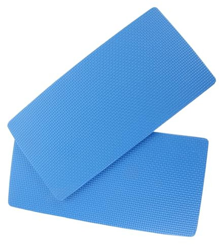 Toddmomy 2pezzi Ginocchiera per Yoga in Eva Cuscinetto Antiscivolo per Yoga Supporto per Ginocchia Protettivo Cuscino per Tappetino