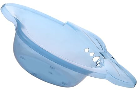 Parliky Postpartum Tvättbalja för Sittbad med Ergonomisk Design Bärbar Blå Tvättbalja för Badrum Lämplig för Gravida Äldre och Återhämtning Efter Förlossning Hygienisk och Lätt att Rengöra