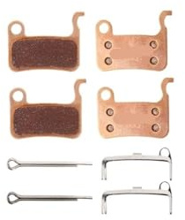 Generic Sintrad metall MTB-bromsbelägg Cykel hydrauliska skivbromsbelägg Metalliska cykelbromsbelägg Mountainbike-del