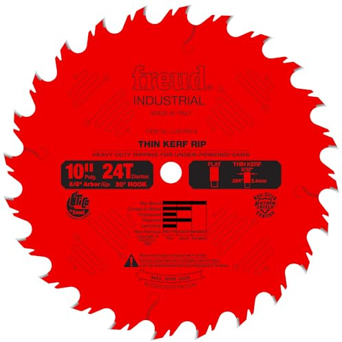 Freud LU87R010: 10 Thin Kerf Rip Blade