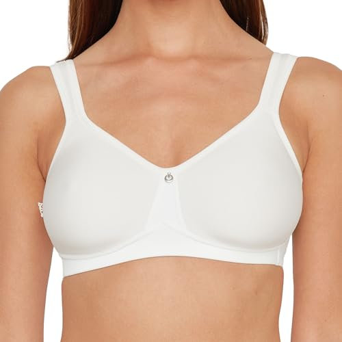 Susa Damen Spacer Bügel Catania Bügelloser BH, Elfenbein (Champagner 002), 75E