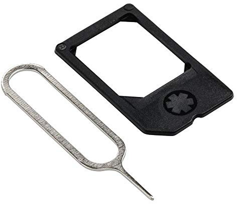 Hama Adaptador de Tarjeta SIM Micro SIM/SIM Adaptado por: Micro SIM Adaptado a: SIM estándar