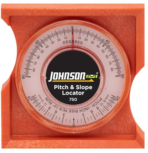 Johnson Level & Tool 750 Pitch & Slope Locator, Orange, 1 Locator