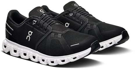 On Cloud 6 Herren-Sneaker, Schwarz / Weiß, 48 EU