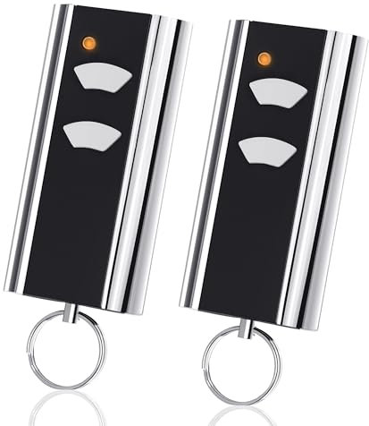 pepape 2 Stück Garagen-Fernbedienung für Normstahl Entrematic RCU 433-2, RCU 433-4, EA433 2KM, EA433 2KS, T433-4, Kompatibel mit Crawford Normstahl 433.92 Rolling Code Garagentor Handsender