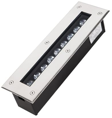 Foco LED de 3 W para Exteriores, luz LED subterránea, luz empotrada Ultrafina para Patio, Resistente al Agua IP67, lámpara de pie integrada, para Exteriores, aceras y Jardines (luz Blanca fría, 3 W).