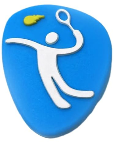 Tennis Vibrationsdämpare | Silikonskyddande Tennisracketdämpare,Dekorativa Tennistillbehör, Tecknad Tennisdämpare För Racket, Ledskyddddd, Racqueball