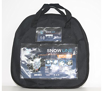 Snow Line SL12-245 - SCHNEEKETTEN FÜR SUV-4X4 12 MM GR 245 MAßE 225/75 R16 - TÜV GEPRÜFT