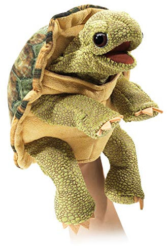 Folkmanis Standing Tortoise Hand Puppet 3156 Multi-Coloured